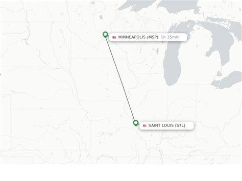 flights from st louis to minneapolis|Direct (non.